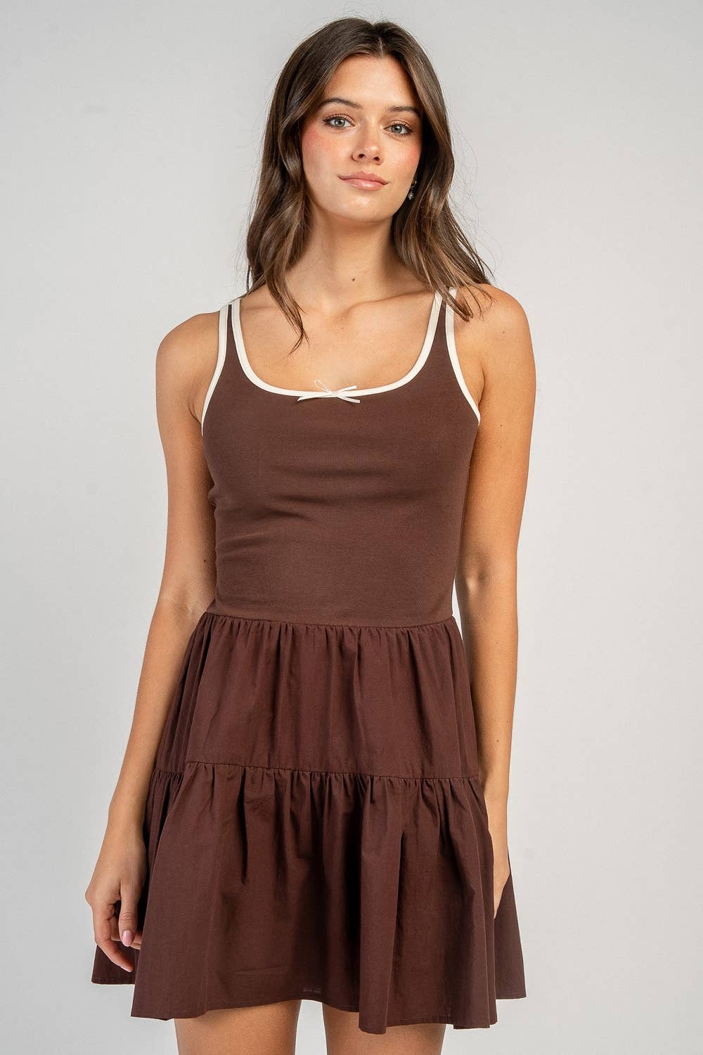 BESSIE DROP WAIST  MINI DRESS