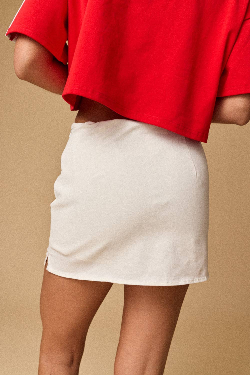 Minimal Mini Skort Slim Fit