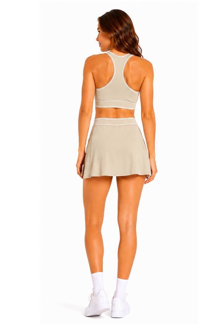 The Sandbar Double Stripe Workout Set