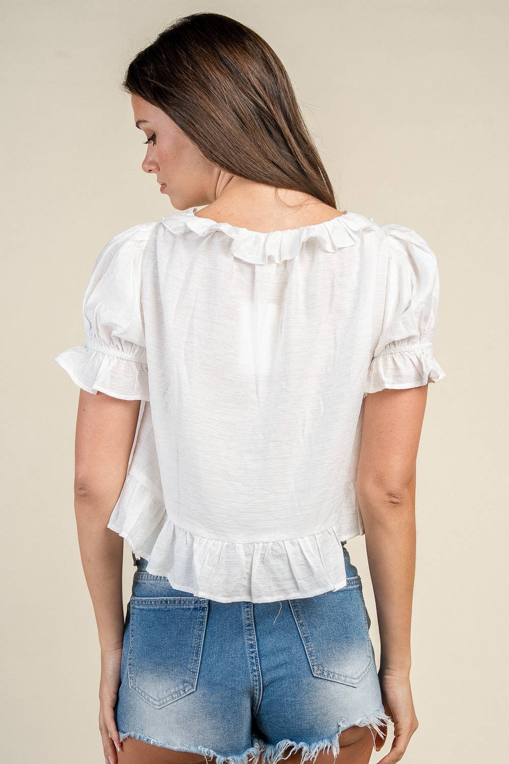 CANDICE PUFF SLEEVE TOP
