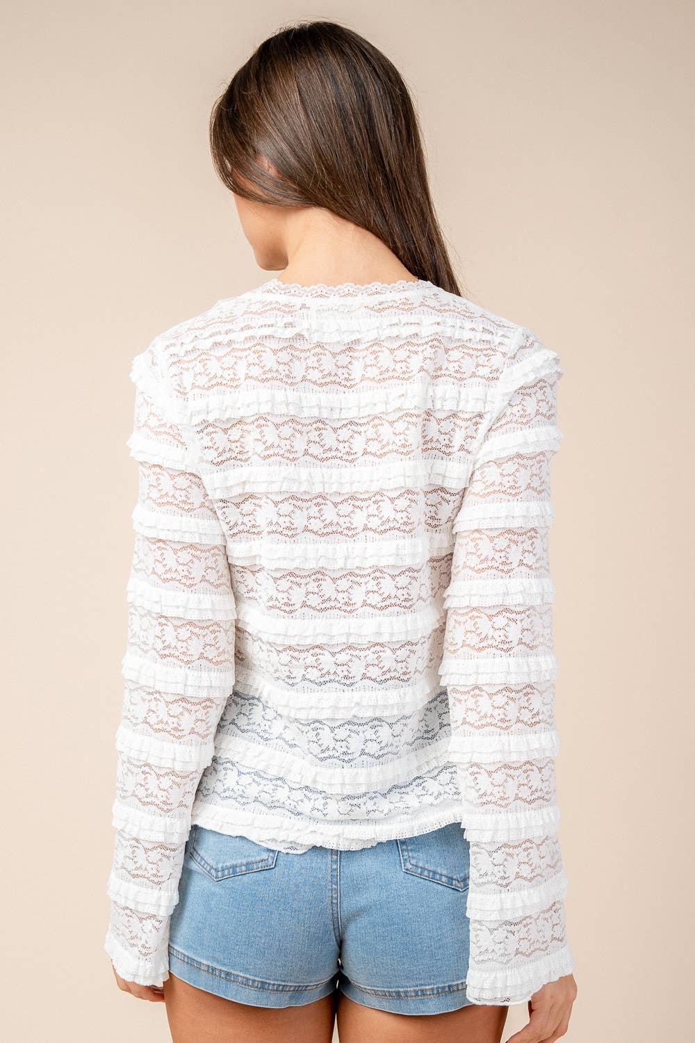 LESLIE LACE TOP