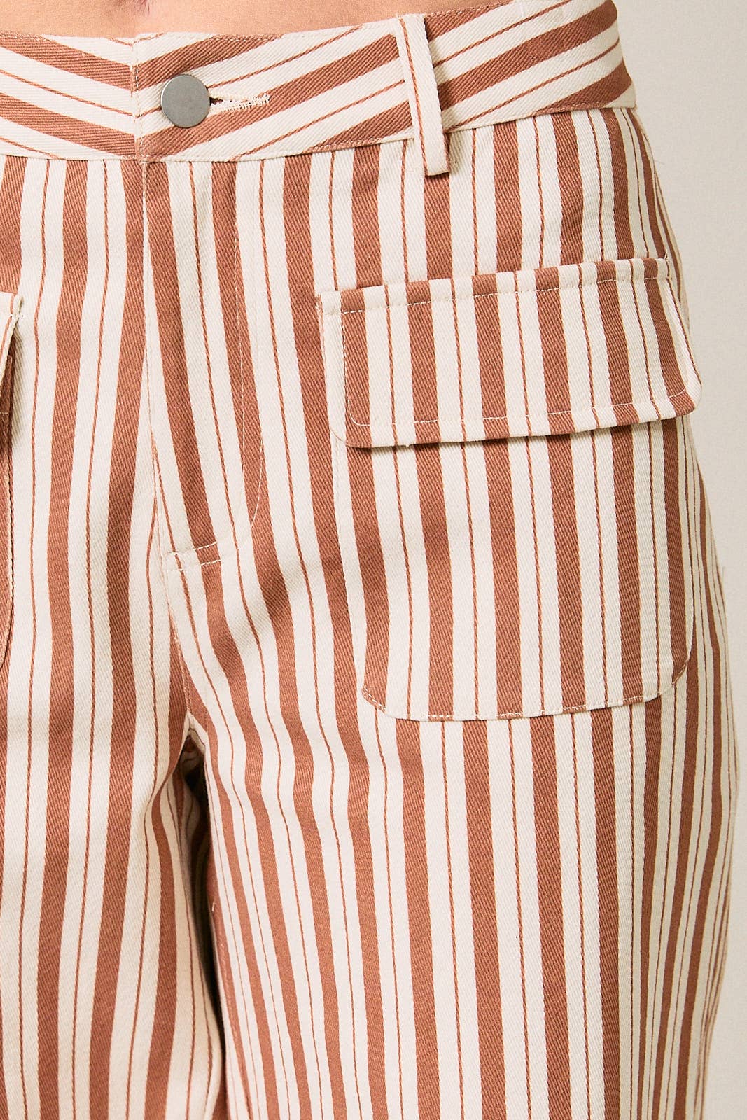 The Lennon High Waisted Stripe Pant