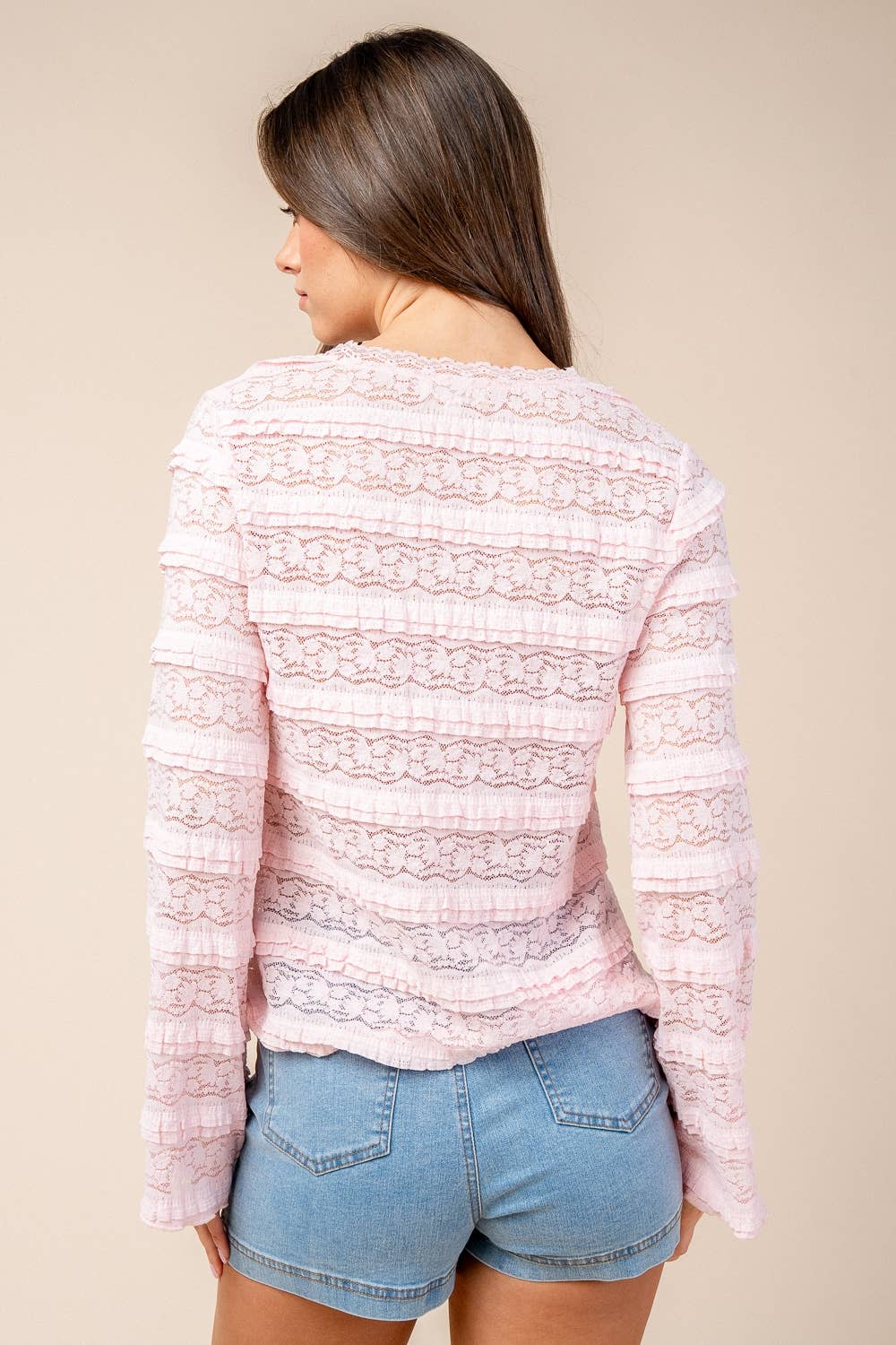 LESLIE LACE TOP