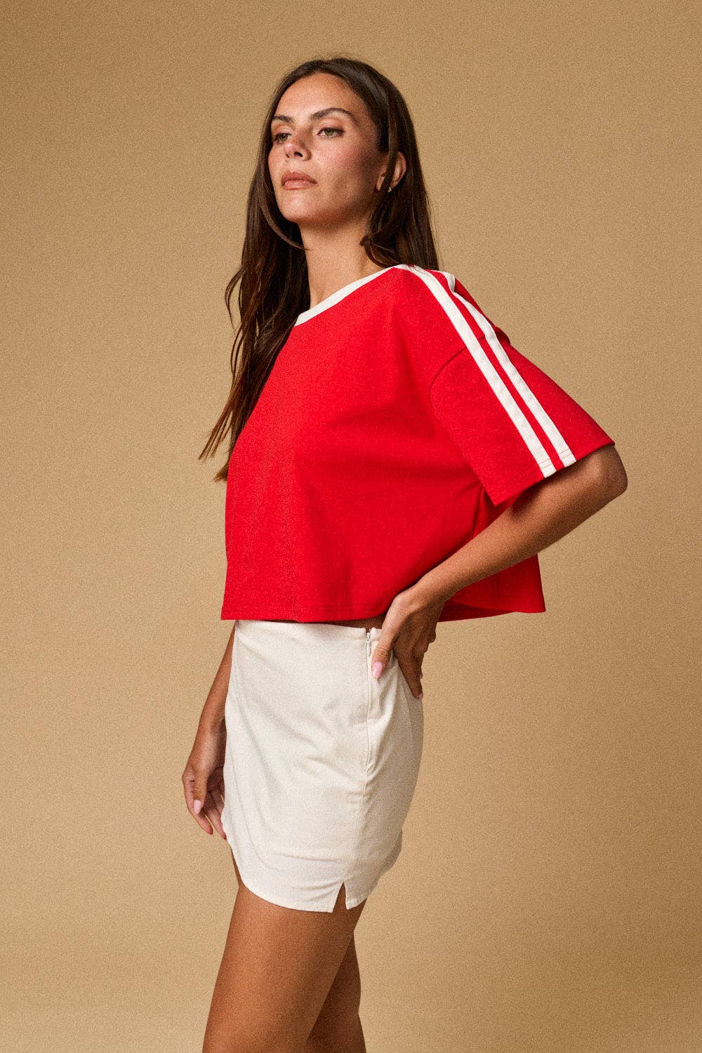 Minimal Mini Skort Slim Fit