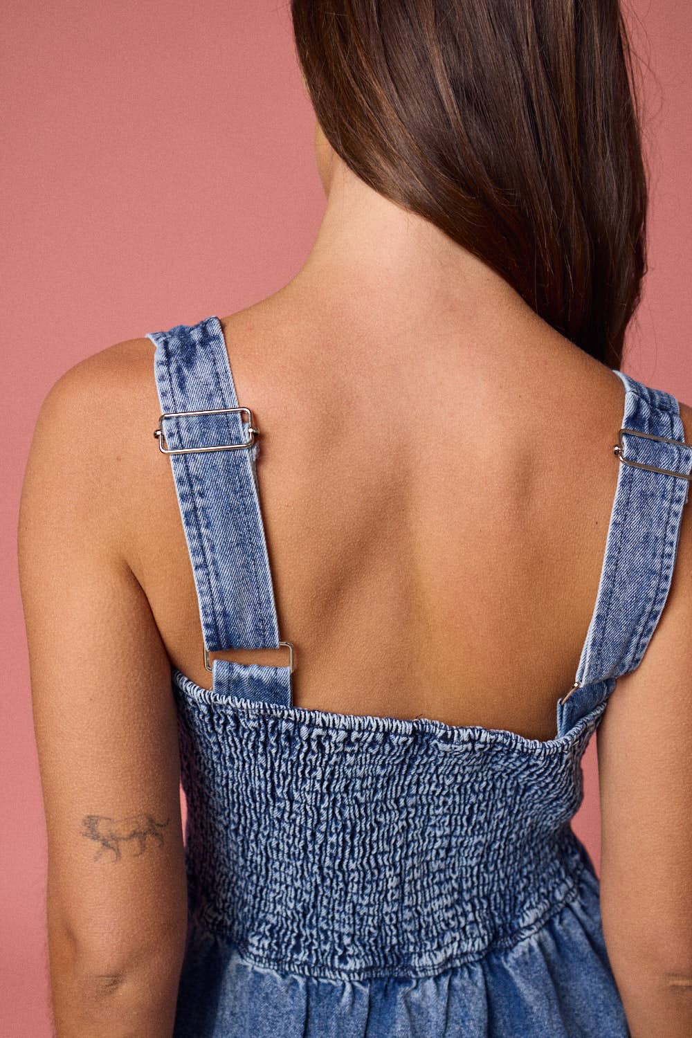 Rowan Mini Denim Dress