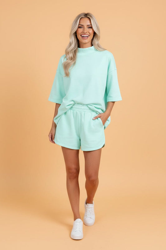 Orchard Lane Mock Neck Set