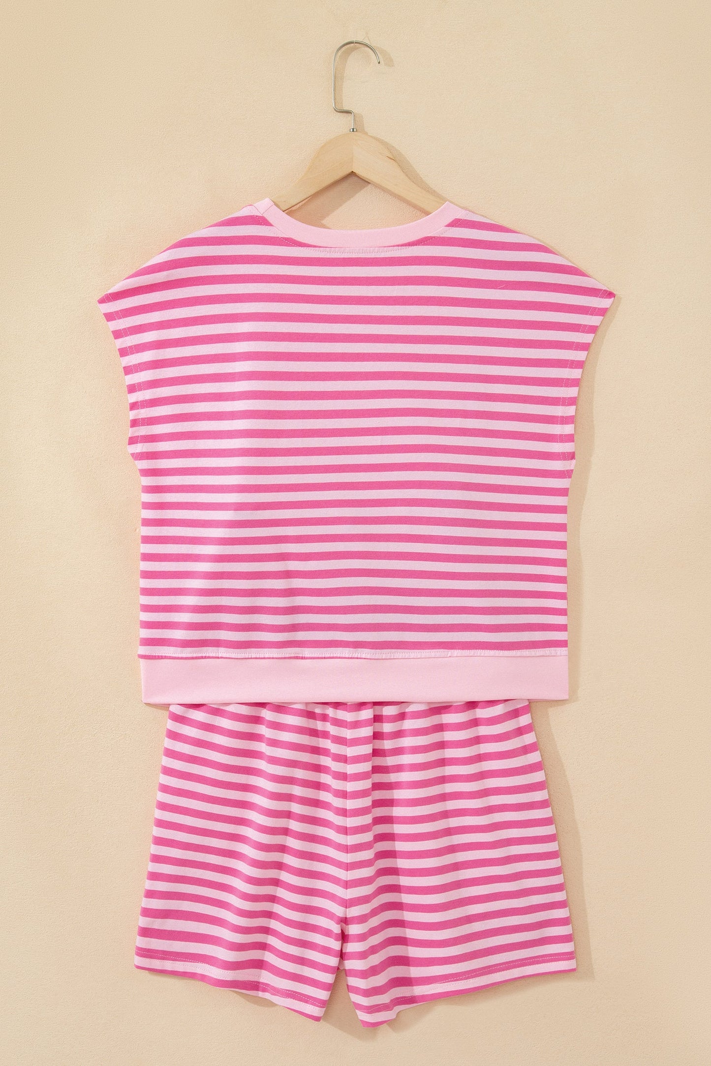 Rosemary Court Pink Striped Two Piece Set