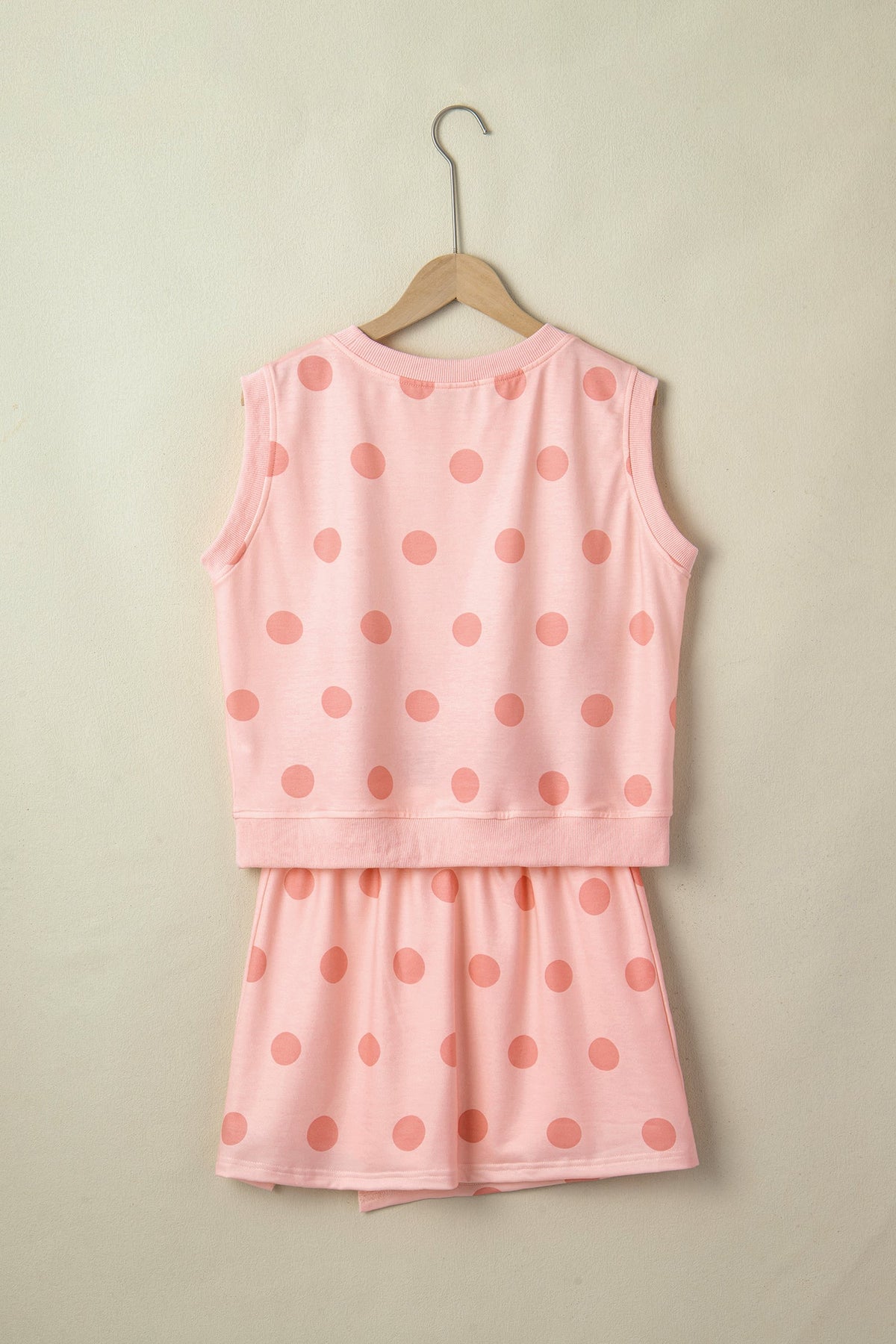 The Rose Garden Polka Dot Two Piece Skort Set